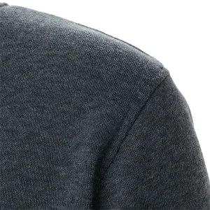 Men's casual sports zipper stand collar