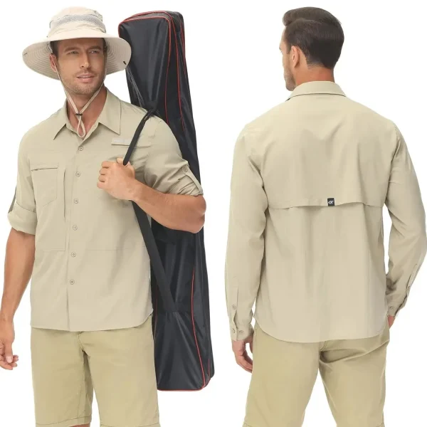 Fishing Shirt with Back Mesh