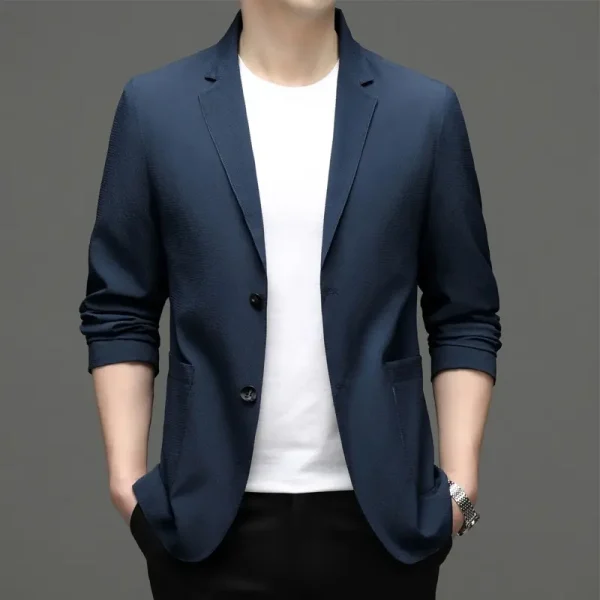 single row double button suit