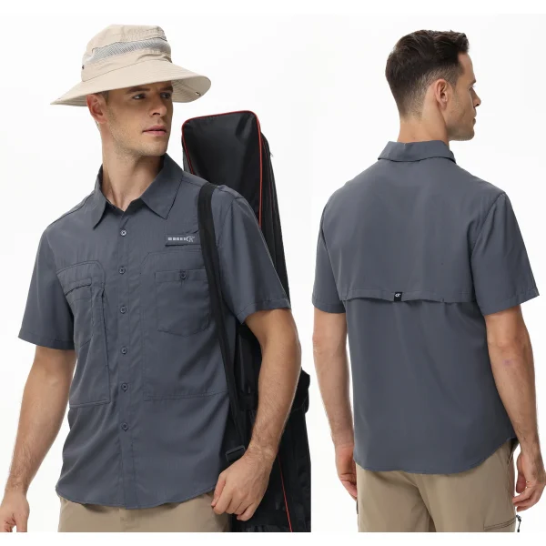 Men's Breathable Fishing Shirts - Image 3
