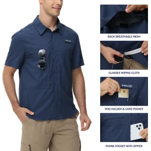 Men's Breathable Fishing Shirts
