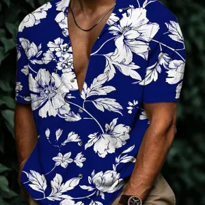 Hawaiian Shirt Tropic Plant Flowers Shirts