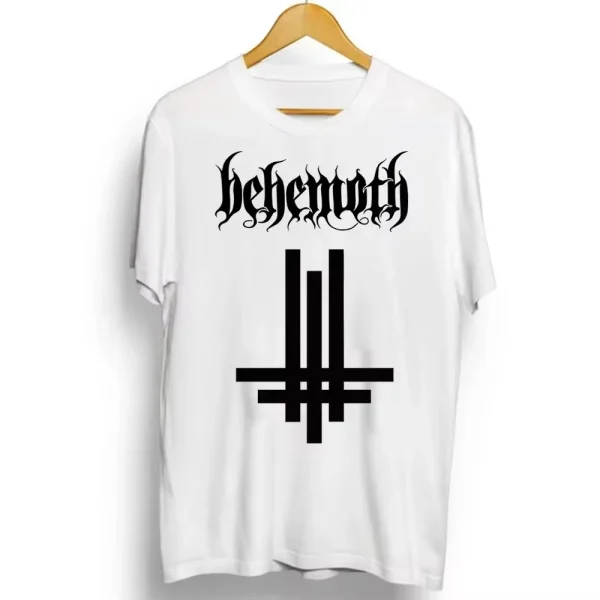 ummer T-shirts Black Metal Behemoth Printed