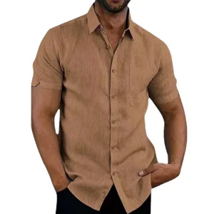 Summer Cotton Linen Casual Shirts