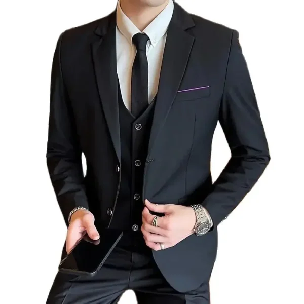 Men's Suit Fashion Business Italian Style