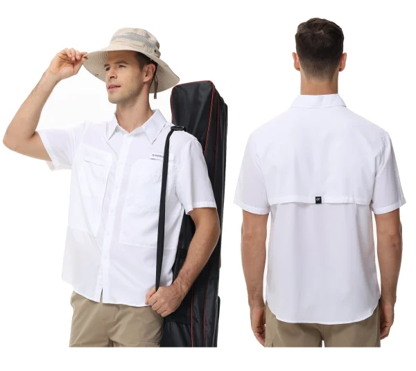 Men's Breathable Fishing Shirts - Image 2